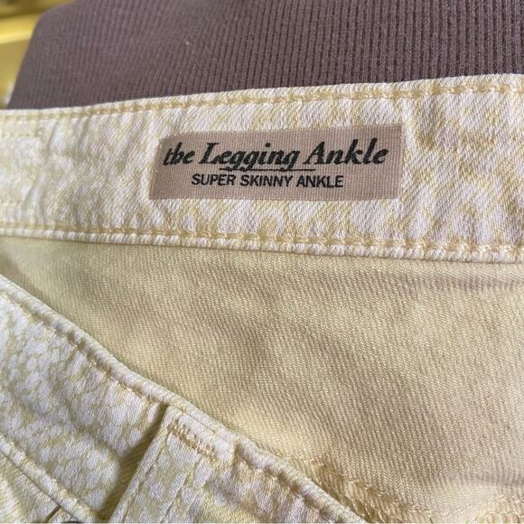 AG Adriano Goldschmied Snake Print The Legging Ankle Super Skinny Ankle … - Picture 7 of 8